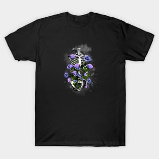 Rib Cage Floral 13 T-Shirt